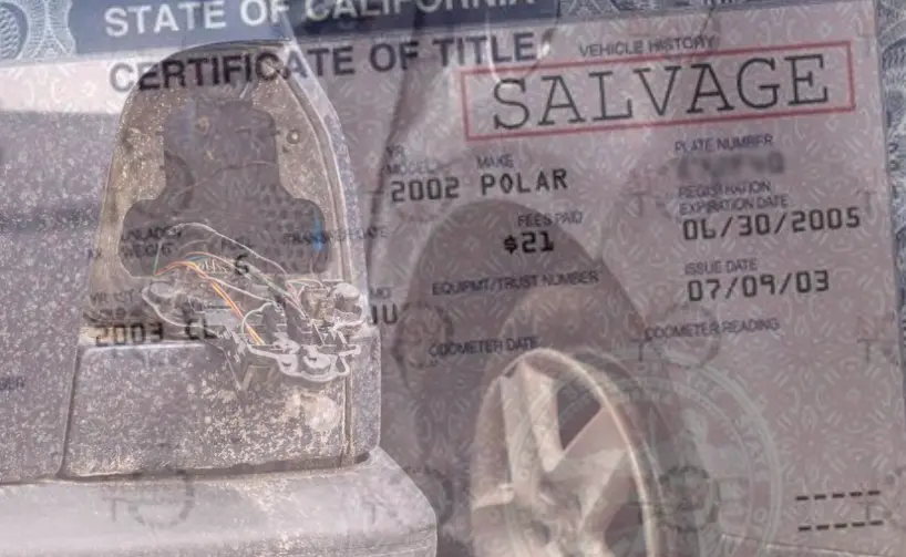 ¿Qué es un carro con título salvage en USA?