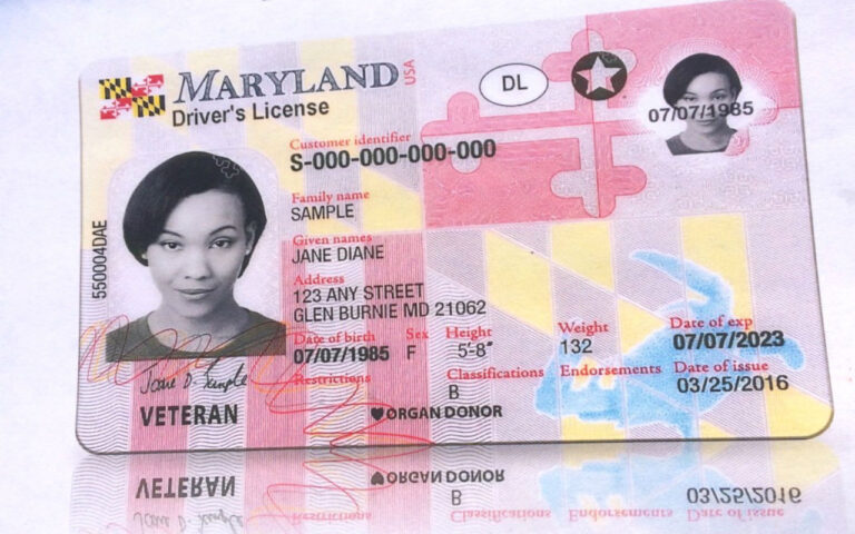 Cómo obtener tu licencia de conducir en Maryland