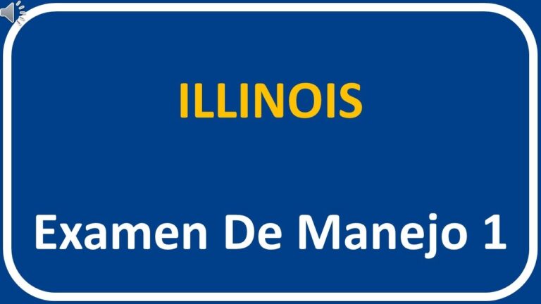 Cómo sacar la licencia de conducir en illinois por primera vez